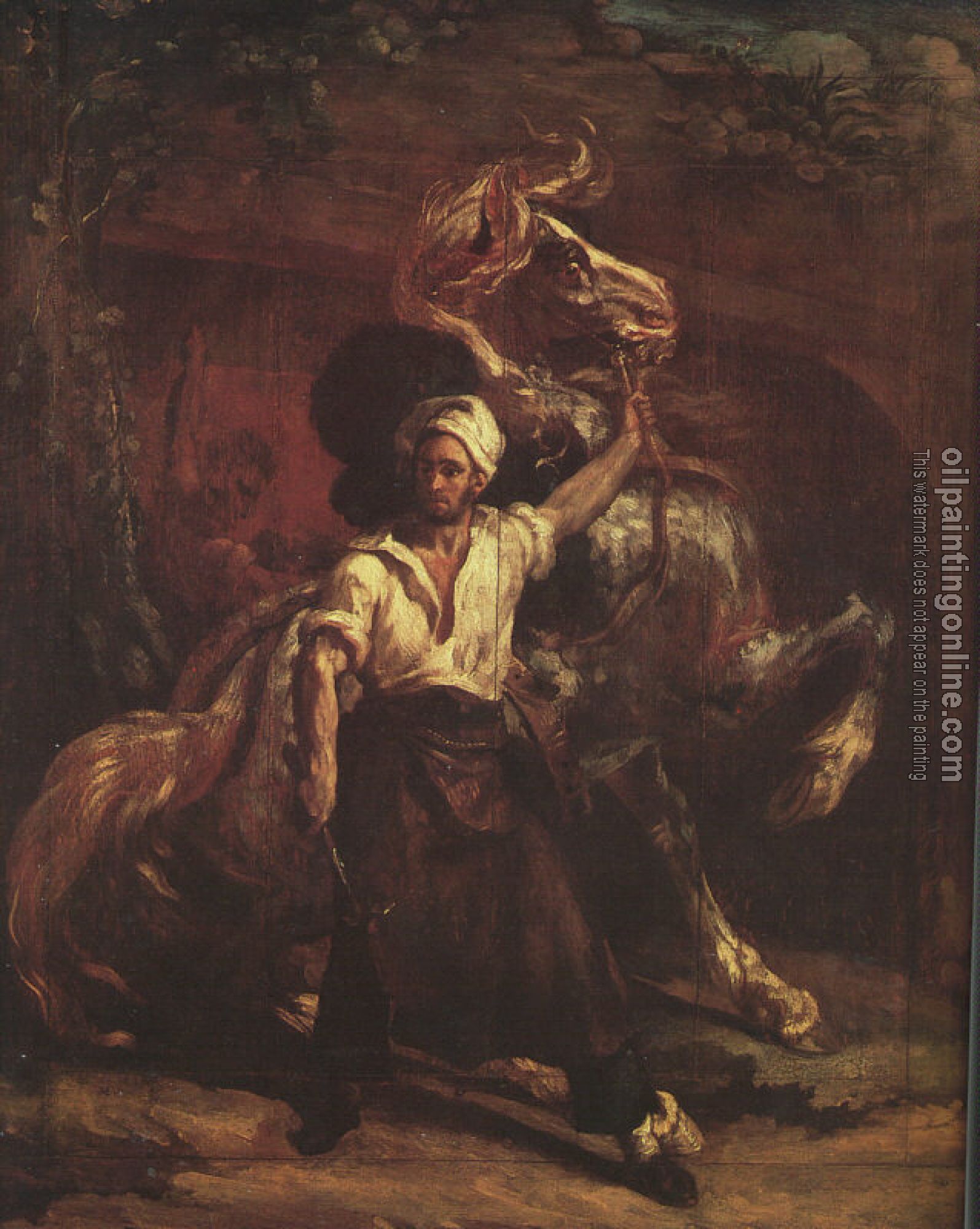 Gericault, Theodore - The Blacksmith's Signboard